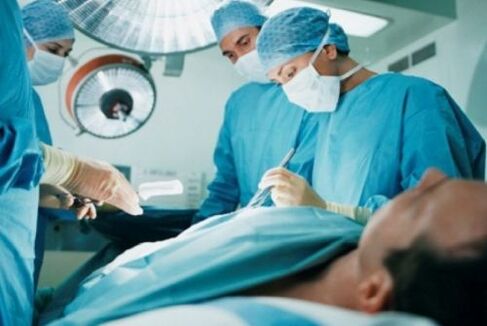 cirurgia para prostatite